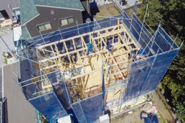 上棟報告は重要事項、お客さまに安心を届けています！１月上棟第４弾！【高座郡寒川町倉見Ｋ様邸】心を込めて上棟しました♪